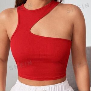 Shoulder Crop Top
